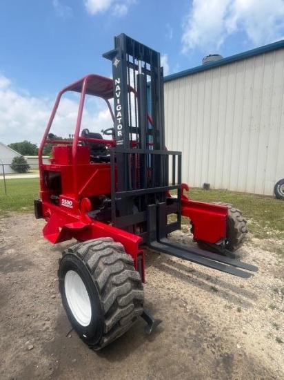 2005 Navigator 5500 Piggy Back Forklift