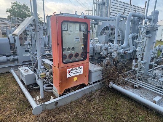 Electric Natural Gas Compressor Package, Skidded
