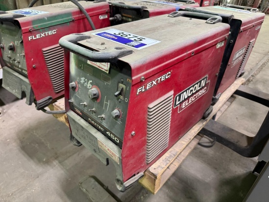 Lincoln Flextec 450 Welder with LF-72 Wire Feeder