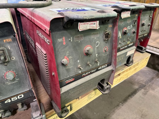 Lincoln Flextec 450 Welder with LF-72 Wire Feeder