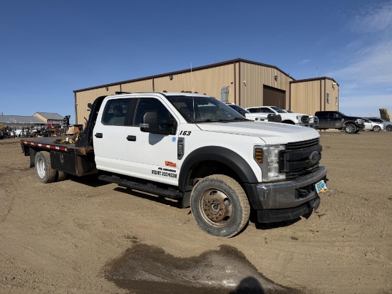 2019 F550 Hot Shot Truck