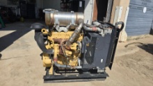 Caterpillar C4.4 Diesel Engine, Skidded