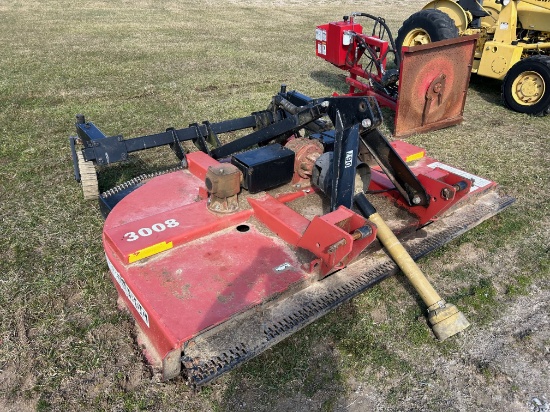Bush Hog 3008 3 point hitch Rotary Cutter