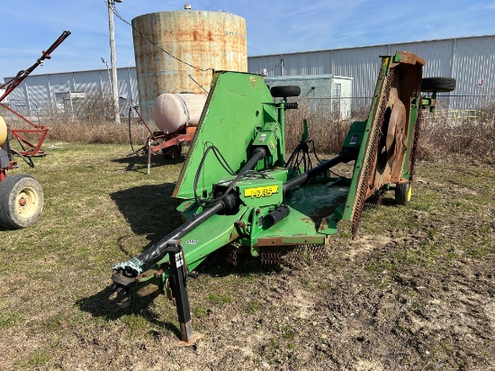 John Deere HX15 Rotary Cutter 15 Ft Batwing