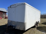 2016 Hallmark Enclosed Trailer