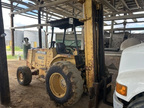 Deere 482c Rough Terrain Forklift