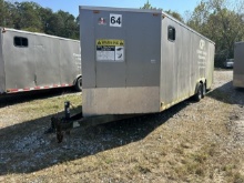 ENCLOSED 2-AXLE TRAILER