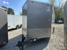 ENCLOSED 2-AXLE TRAILER