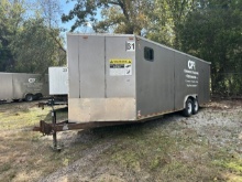 ENCLOSED 2-AXLE TRAILER
