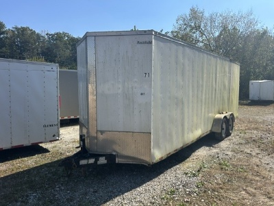 Enclosed 2-Axle Trailer