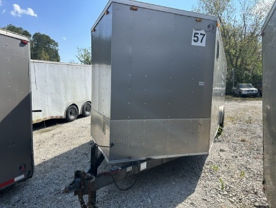 Enclosed 2-Axle Trailer