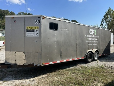 Enclosed 2-Axle Trailer