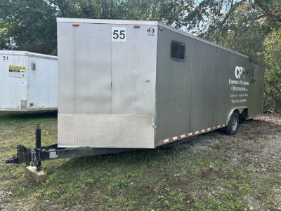 Enclosed 2-Axle Trailer