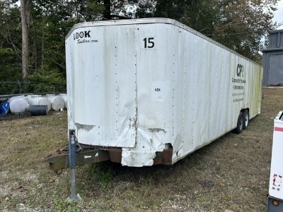 Enclosed 2-Axle Trailer