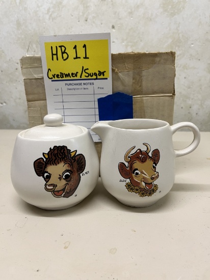 Creamer And Sugar Containers