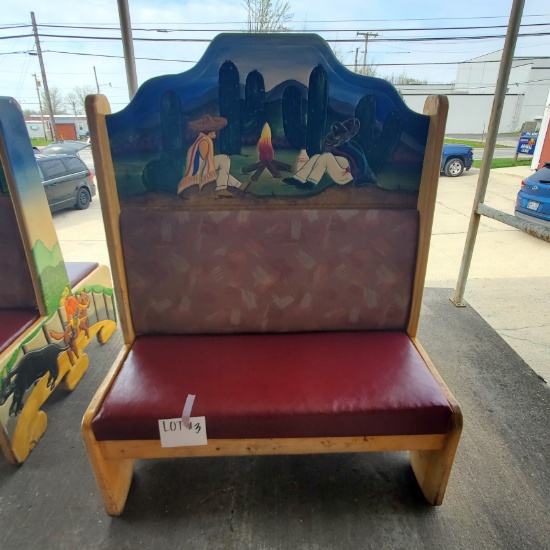 Mexican Hand Painted Booth