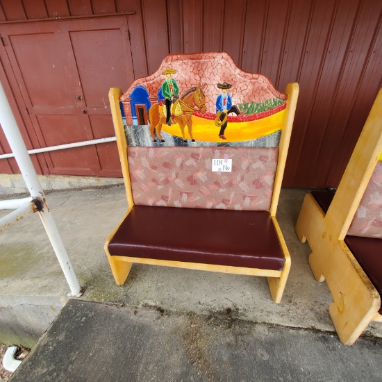 Mexican Hand Painted Booth