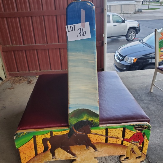 Mexican Hand Painted Booth