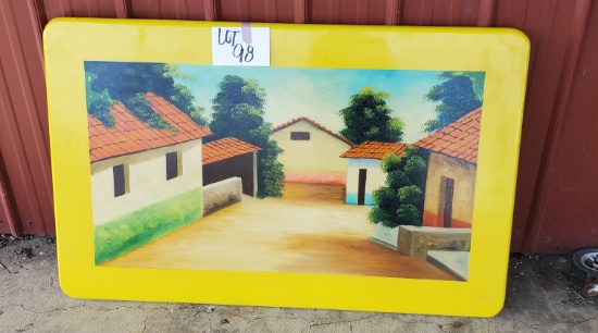 Mexican Hand Painted Table Top