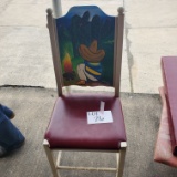 Mexican Hand Painted Chair