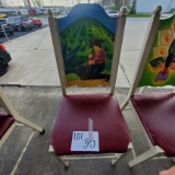 Mexican Hand Painted Chair