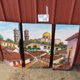 3 Canvas picture set