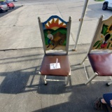 Mexican Hand Painted Chair