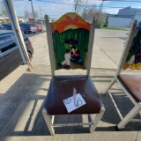 Mexican Hand Painted Chair