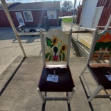Mexican Hand Painted Chair
