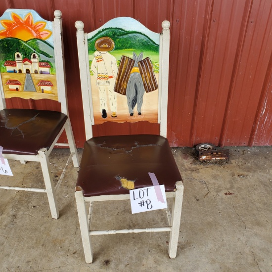 Mexican Furniture Hand Painted