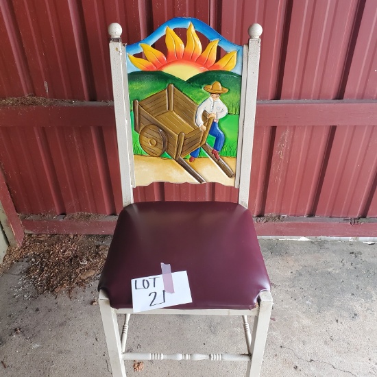 Mexican Furniture Hand Painted