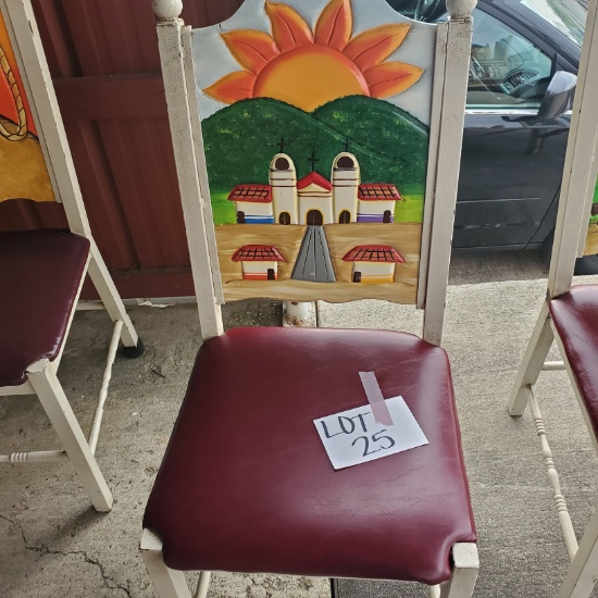 Mexican Furniture Hand Painted