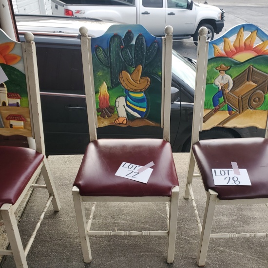 Mexican Furniture Hand Painted