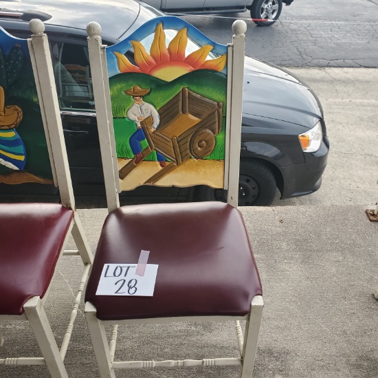 Mexican Furniture Hand Painted