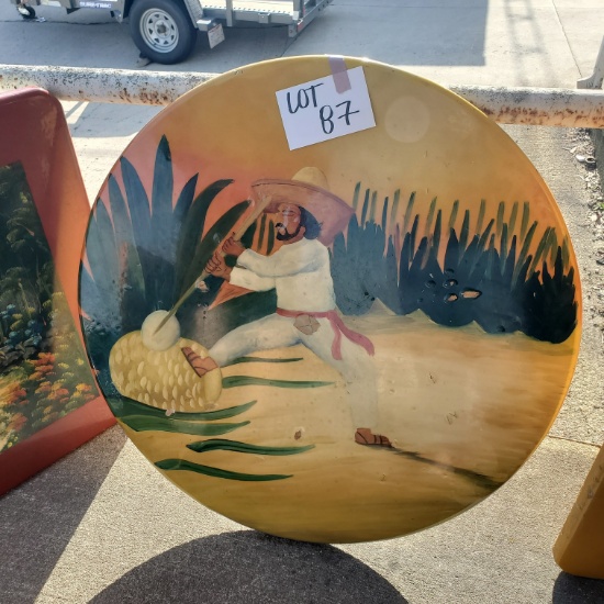 Mexican Furniture Hand Painted
