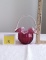 VICTORIAN CRANBERRY GLASS BASKET