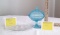 WESTMORELAND GLASS DISH AND FOSTORIA TRAY