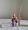 VINTAGE / BEAUTIFUL GOEBEL LADIES OF FASHION FIGURINE # FF276 FLOWER BASKET