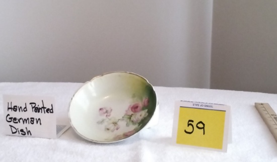 HAND PAINTED GERMAN DISH