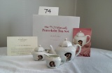 Vintage - M.J Hummel Porcelain Tea Set 