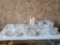 LARGE LOT CRYSTAL DISHES