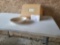 LONGABERGER WOVEN TRADITIONS CHRISTMAS TREATS DISH IVORY