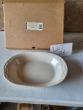 LONGABERGER GET TOGETHER BOWL IVORY
