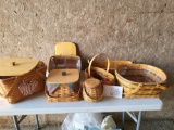 LONGABERGER BASKET LOT
