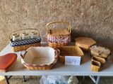 LONGABERGER BASKET LOT
