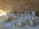 LARGE LOT CRYSTAL DISHES