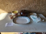 BRUNSWICK HENRY ALCOCK AND CO BLUE WHITE LOT