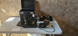 ANTIQUE SINGER BLACK SEWING MACHINE IN BOX NONWORKING