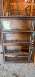 ANTIQUE SECTIONAL WOOD BOOKCASE TALL