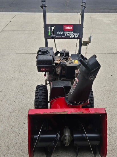 TORO 622 POWER THROW SNOW BLOWER